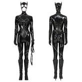 Batman Returns 1992 Catwoman Cosplay Costume Michelle Pfeiffer Catwoman Leather Bodysuit Outfit